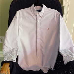 Ralph Lauren men’s custom fit, button down oxford.